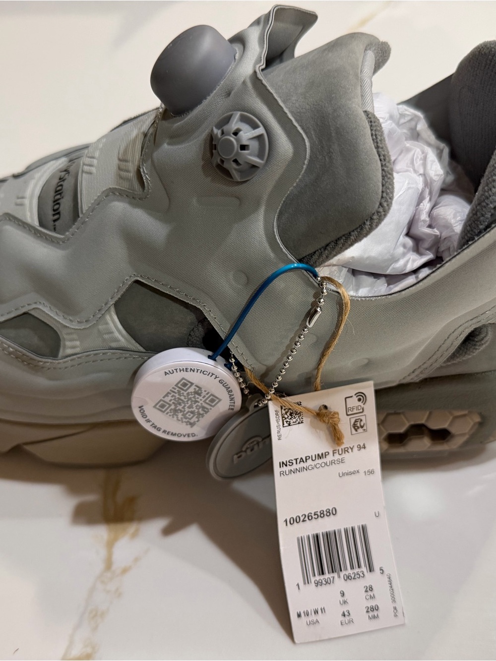 Sony PlayStation x Reebok InstaPump Fury 94 "30th Anniversary". New Size 10